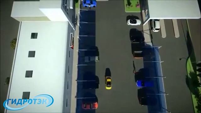 Проект роботизированного автомоечного комплекса "Гидротэк" смотреть онлайн