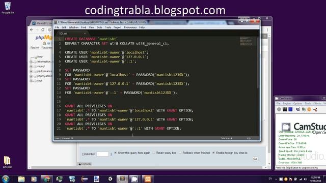 Install Mantis Bug Tracker (MantisBT) 1.3.1 on Windows 7 x64 localhost byAO смотреть онлайн