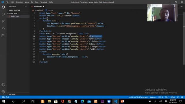 JAVA SCRIPT (Search) DAN (Color Background) смотреть онлайн