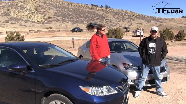2013 Lexus ES vs GS 0-60 MPH Mashup Review: What's the best new Lexus sedan? смотреть онлайн