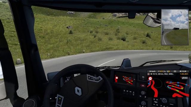 ETS2 - RENAULT T im Test - von INNSBRUCK an den WÖRTHERSEE !! ETS2 - im TruckersMP Gameplay #025 смотреть онлайн