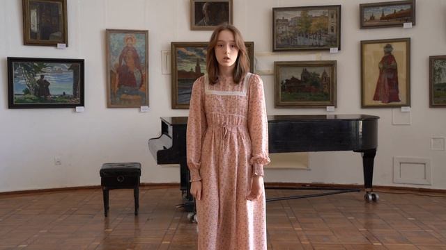 Анастасия Палатова,13 лет. Эдуард Асадов «Ненужные споры». смотреть онлайн