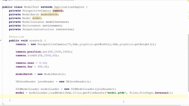 3D Programming Tutorial in LibGDX Part 2: Models and Animations смотреть онлайн