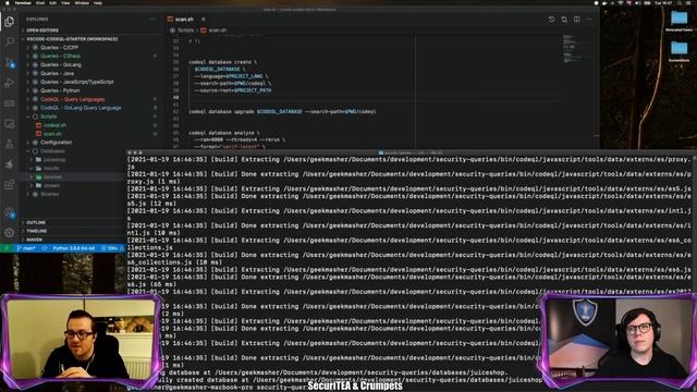 SecuriTEA & Crumpets - Episode 1 - Mathew Payne - CodeQL смотреть онлайн