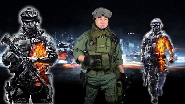 Airsoft GI - Battlefield 3 Inspired M4 Carbine and Tactical Gear Load Out смотреть онлайн