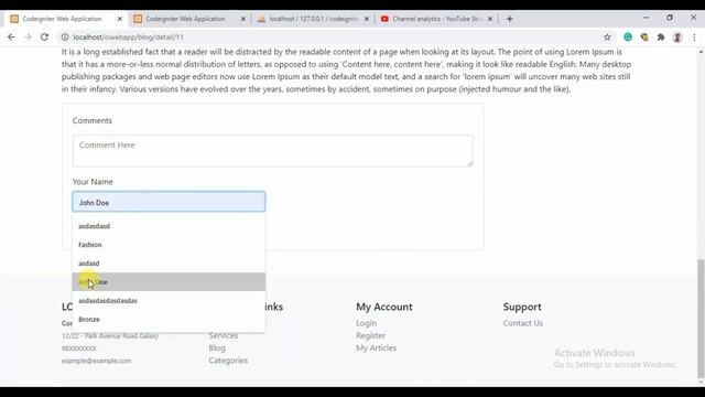 Codeigniter Web Application in Hindi - part 11 смотреть онлайн