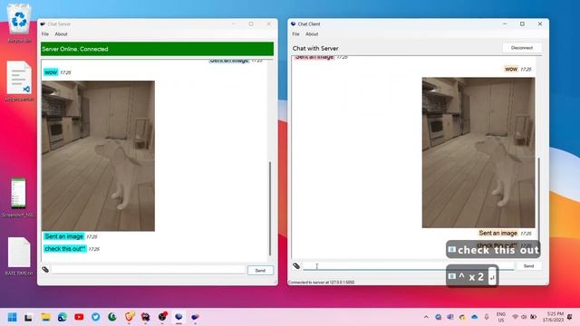 [C# Winforms] TCP Server & Client Bi-directional chat demo смотреть онлайн
