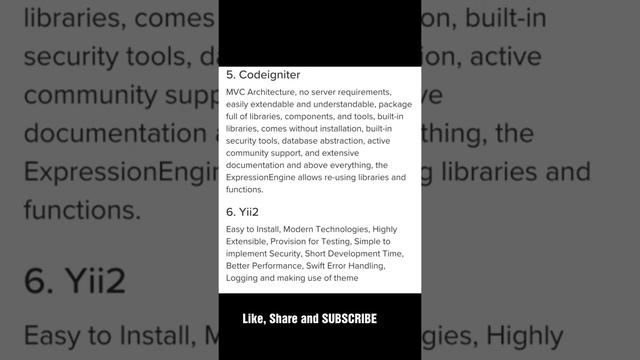 Top 10 PHP - Frameworks смотреть онлайн