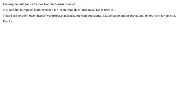Wordpress: Change author permalink using htaccess? смотреть онлайн