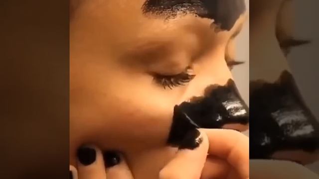 Натуральная черная маска Black Mask в действии! Девочки, это просто невероятно! смотреть онлайн
