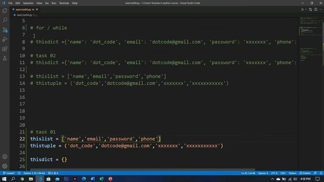 Python solution 04 for beginner смотреть онлайн