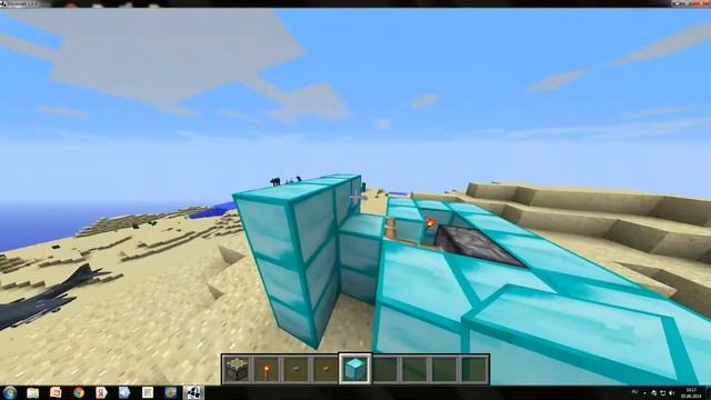 поршневая дверь 1х2 В Minecraft смотреть онлайн