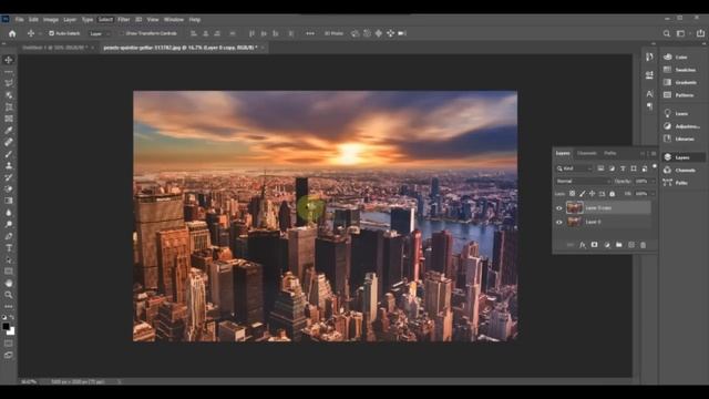 COLOUR GRADING BUILDING EDITING TUTORIAL IN ADOBE PS 2020 | BABY WOW WOW смотреть онлайн