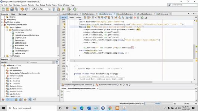 How to Create Hospital Management System using Java Swing & MYSQL DBMS in NETBEANS 8.2 [PART 1] смотреть онлайн
