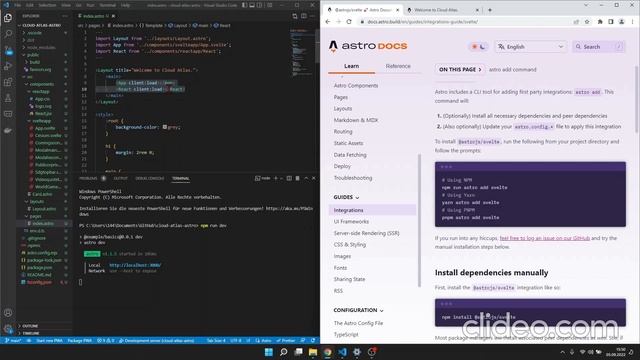 Astro: The frameworks are dead, long live the frameworks! ? Run a React and a Svelte app parallel! смотреть онлайн