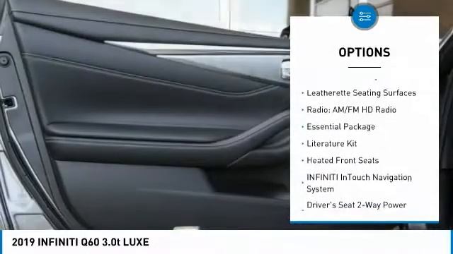 2019 INFINITI Q60 Dallas TX, Ft. Worth TX, Grapevine TX 38488 смотреть онлайн
