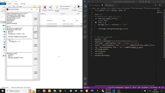 tuto python : portée des variables (avec interface graphique tkinter) смотреть онлайн