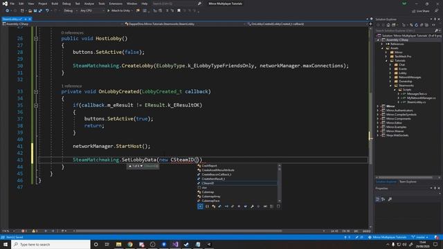 How To Connect Using Steam - Unity Multiplayer Tutorial смотреть онлайн