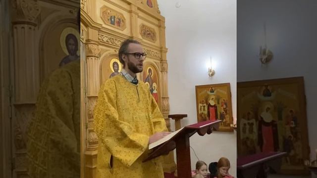 25.02.2023. Чтение Писания на Великой Вечерне и проповедь Алексея Максимова смотреть онлайн
