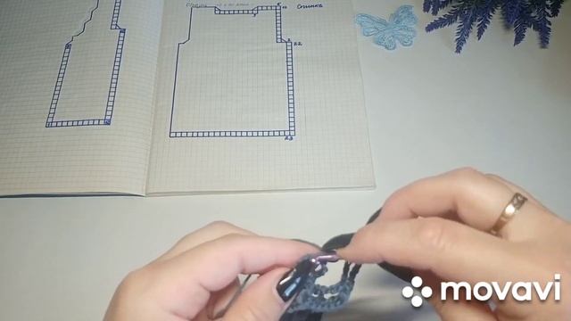 Жилет-сетка. Подробный мастер-класс. Часть 1. смотреть онлайн