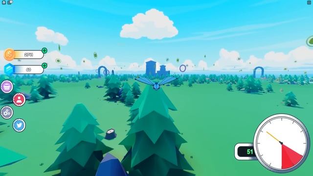 Я СТАЛ БОГОМ ПОЛЁТА НА ГЛАЙДЕРЕ! ROBLOX Glider Simulator смотреть онлайн