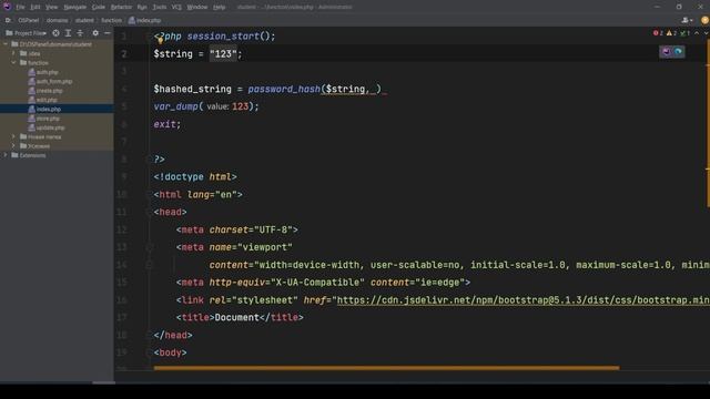 Практика на PHP. Авторизация #1 смотреть онлайн