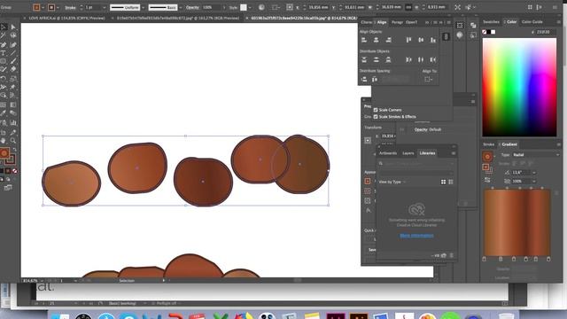 Scaling an illustrator image with a gradient fill in Indesign смотреть онлайн