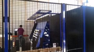 Робот для производства паллет и штабелирования