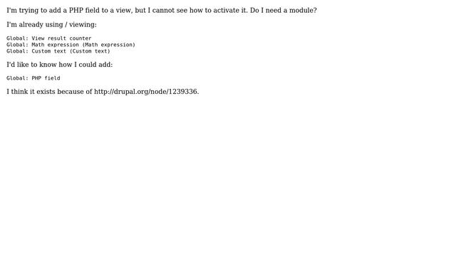 Drupal: How can I enable Global: PHP field? (2 Solutions!!) смотреть онлайн