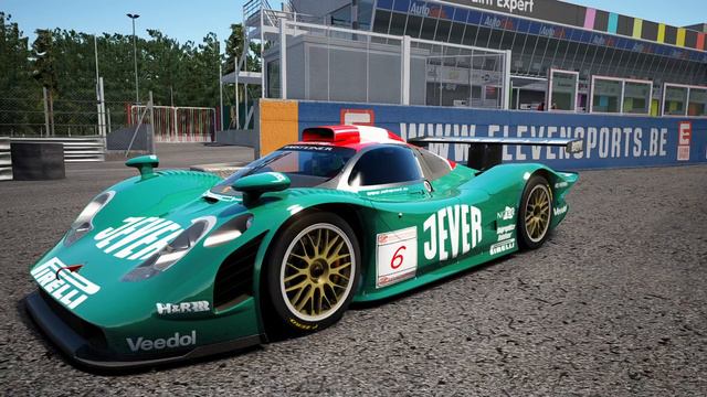 Porsche 911 GT1 98 at Zolder in Assetto Corsa смотреть онлайн