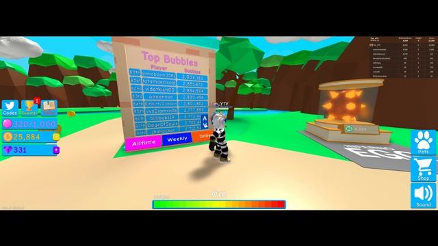 НОВАЯ ТОП ИГРА В РОБЛОКСЕ НОВЫЙ СИМУЛЯТОР ЖВАЧКИ! + КОД | NEW BUBBLE GUM Simulator ROBLOX смотреть онлайн