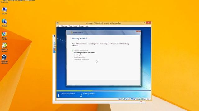 How to use Virtualbox and install windows 7 Ultimate смотреть онлайн