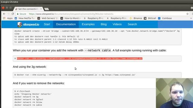 Simulate slow networks using Docker and custom networks смотреть онлайн