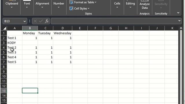 Move A Row In An Excel Workbook Without Messing Up All Of The Data.