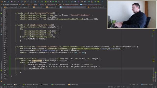 Android Camera2 API Video App - Part 8 Setting preview size dimensions смотреть онлайн