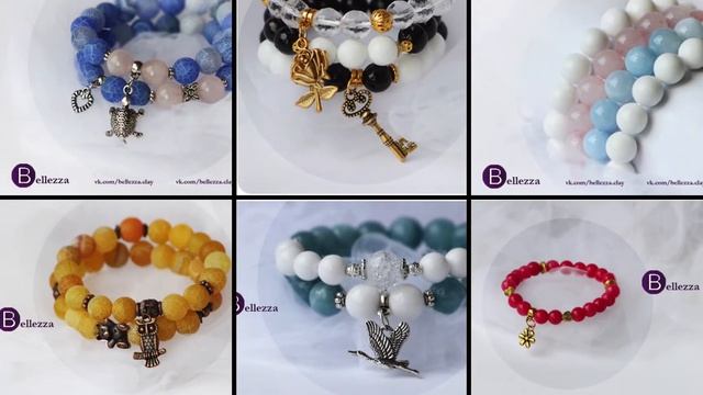 Браслеты из камней - красивый подарок девушке! смотреть онлайн