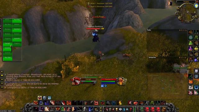 WoW Classic fury warrior Arathi Basin pug vs pug 20 смотреть онлайн