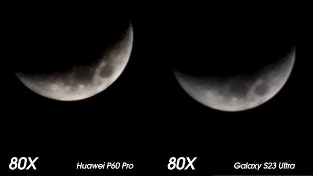 Huawei P60 Pro and Samsung Galaxy S23 Ultra ZOOM Test 200X Moon смотреть онлайн