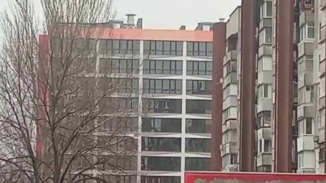 Николаев 3 марта после разчистки разбитых танков и пушки.... смотреть онлайн