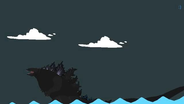 Godzilla 2019 rebirth but in stick nodes смотреть онлайн