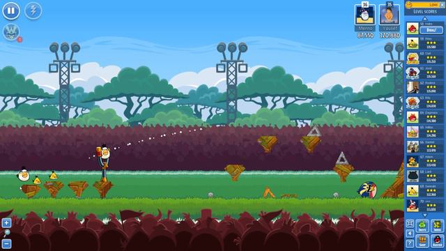 Angry Birds Friends Tournament Week 60 Level 2 High Score 127k (Power-ups) смотреть онлайн