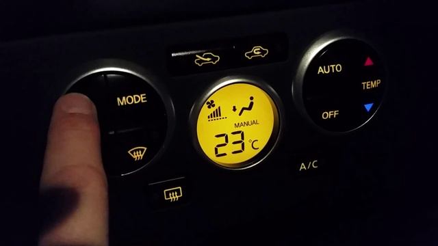 Air Conditioner Control Nissan Tiida Nissan Versa смотреть онлайн