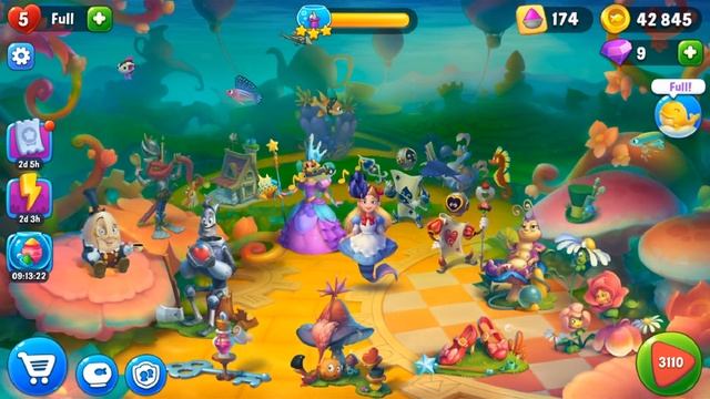 Fishdom - Fifth World - Imaginary Worlds - Aquariums: Fantasy, Wonderland, Ball and Lost World смотреть онлайн