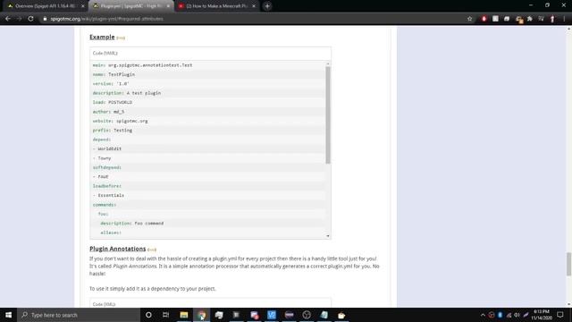Minecraft How to make HelloWorld plugin work! Troubleshooting смотреть онлайн