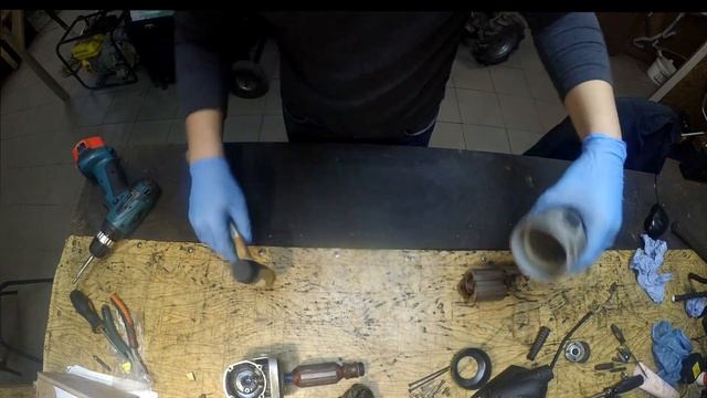 разборка УШМ ИНТЕРСКОЛ 125/1100э смотреть онлайн