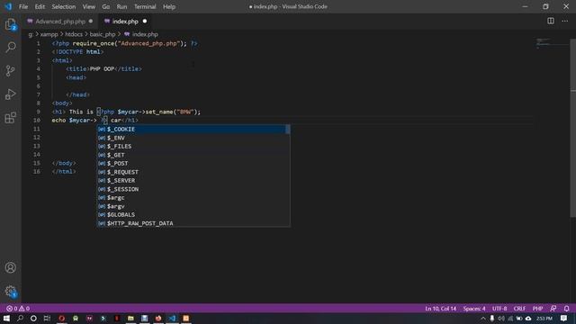 PHP OOP | batch 7| day 23 смотреть онлайн
