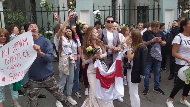 16.08.2020 г.Сегодня. Посольство Белоруссии г.Москва . Метро Китай-город. Начало в 14-00 . Народ смотреть онлайн