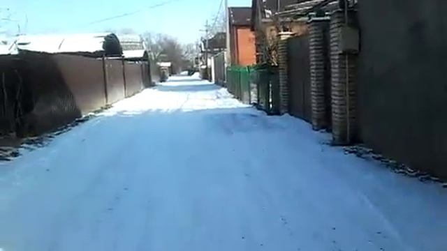 2017. Краснодар. Гуляем по 10км ростовского шоссе. ч 6. зима. (0069). смотреть онлайн