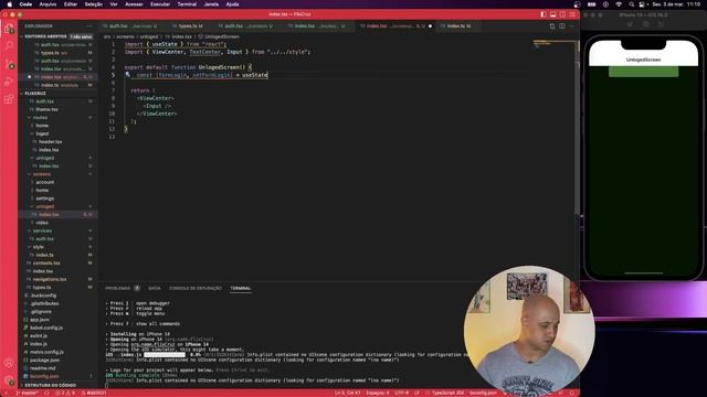 Autenticação no React Native com Context API смотреть онлайн