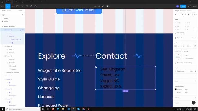 How to Design A Simple Website In Figma(Footer) смотреть онлайн